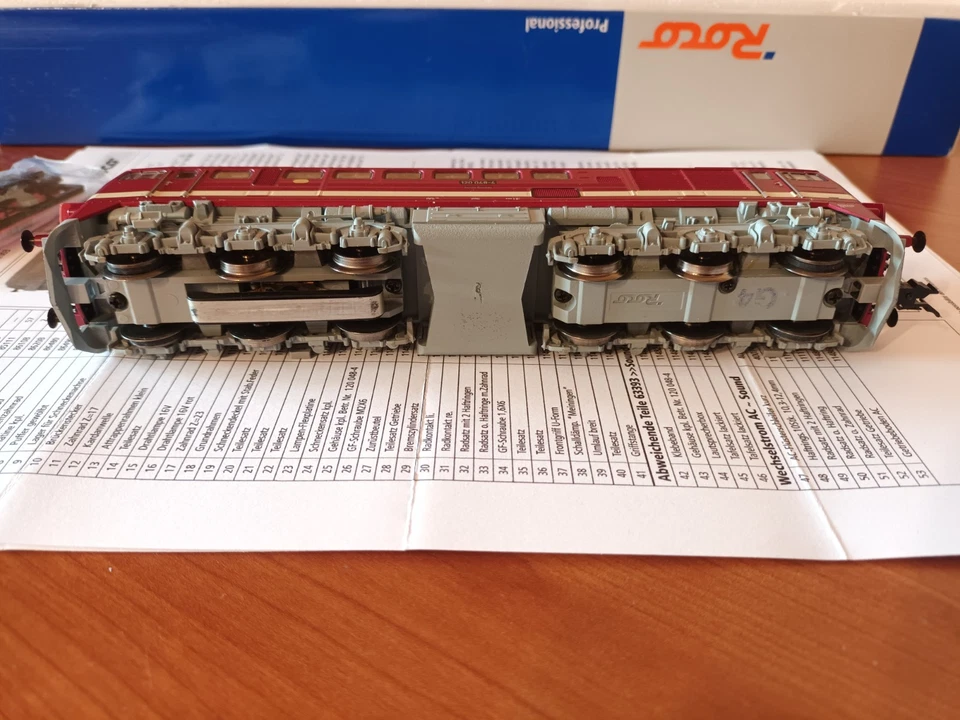 Roco 69393 BR 120, DR - H0  Guter Zustand in OVP - Digital Sound und geprüft - Bild 4 von 4