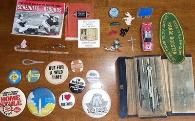 Junk Drawer, Alcatraz,Dairy Queen,Heinz,Easter Bunny,Black Cat,Mentholatum,NJ RP