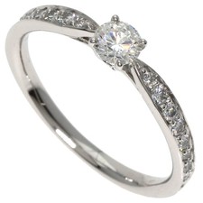 Tiffany & Co. Harmony Round Brilliant-Cut Diamond Ring in Platinum PT950 for Wom