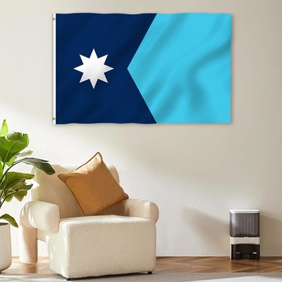 Minnesota Flagge Gartenflagge – 71,1 X 101,6 Cm, Doppelseitig, Für Garten & Party