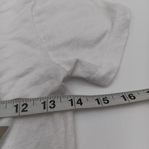 Bella + Canvas Top Womens Small White Recon Est 2019 Short Tee - Picture 3 of 8