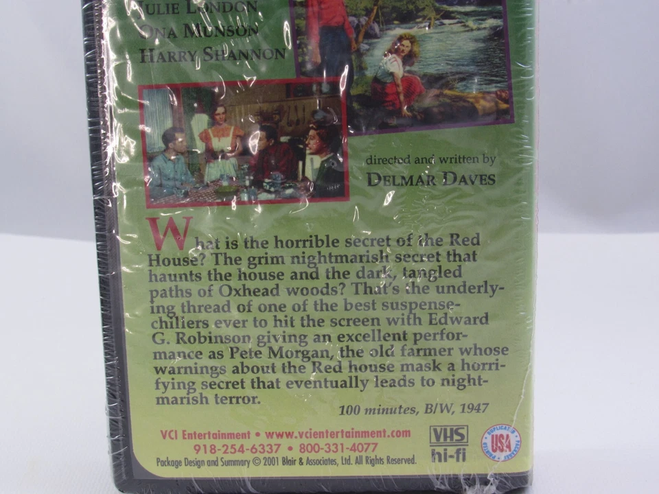 The Red House Edward G. Robinson VHS Tape - Image 3 of 4