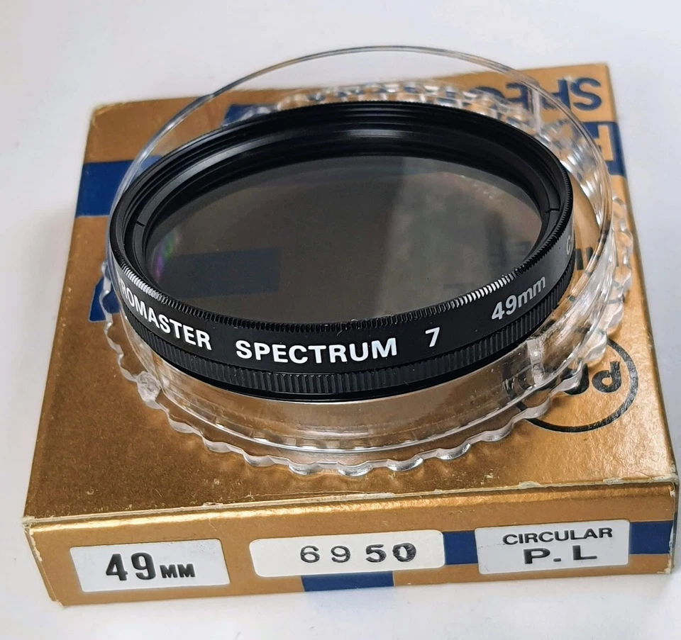 49mm Circular Polarizer CPL Glass Lens Filter P-CL 49 mm PL-C Japan E49 E-49 Pro - Image 2 of 4