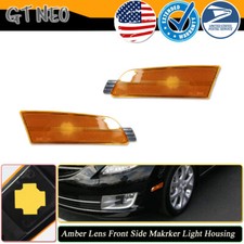 2x Luces reflectoras laterales de parachoques delantero ámbar para Mazda 6 Mazda6 2009-2013