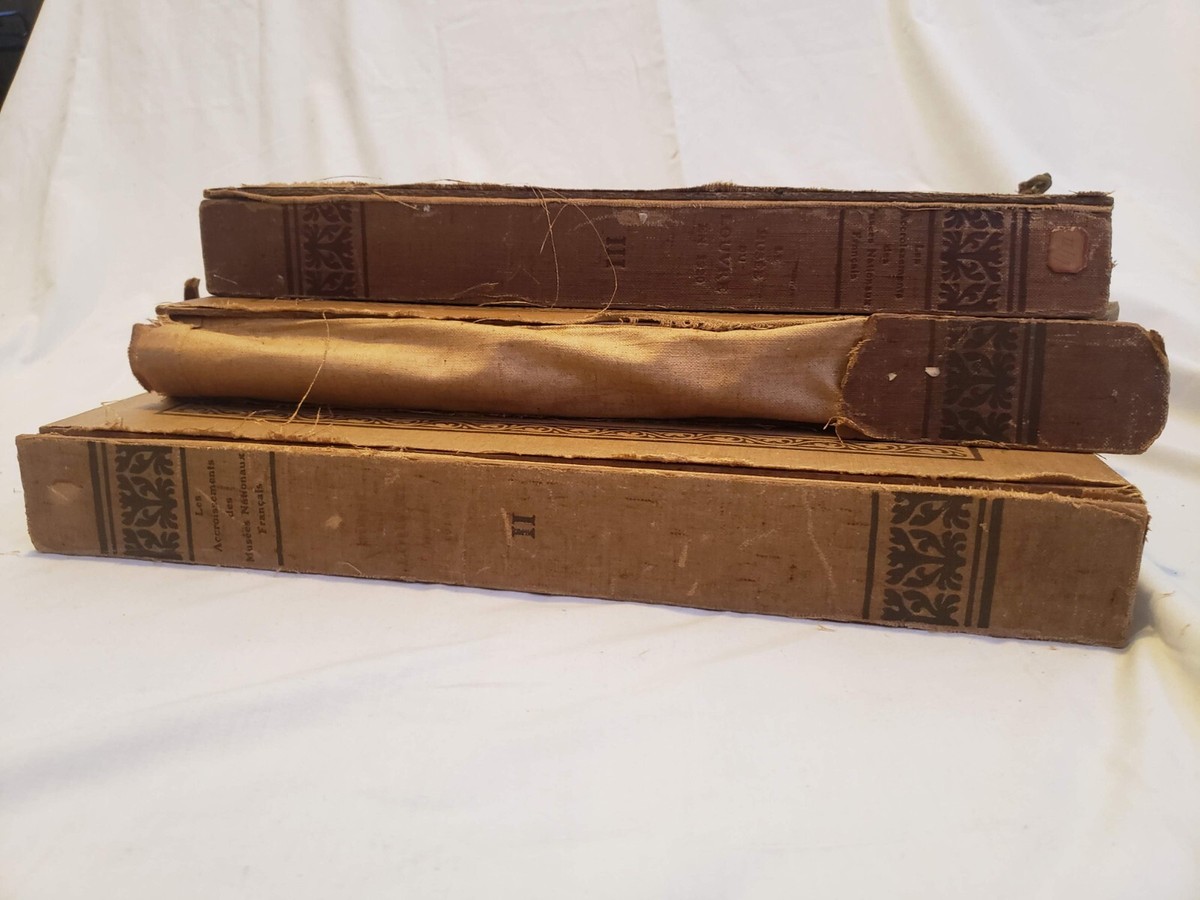 3 Volume Set: Le Musee du Louvre Depuis: 1914 & 1920: Dons, Legs
