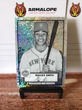 2021 Topps Chrome Platinum Anniversary B&W Mini Diamond Refractors Mallex Smith