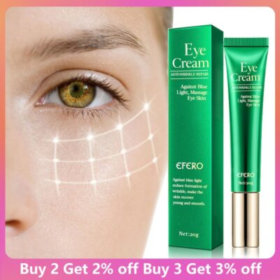 EFERO-crème pour les yeux peptides collagène, sérum Anti-rides, soin des yeux