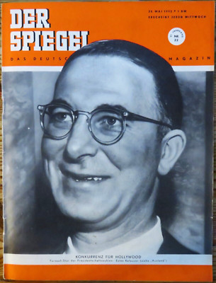 Der Spiegel 22/52 Titelfoto: Estes Kefauver, US-Wahlen, Europa-Verteidigung