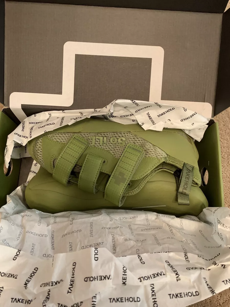So Ill Runner Climbing Shoes US 12 Olive green new box