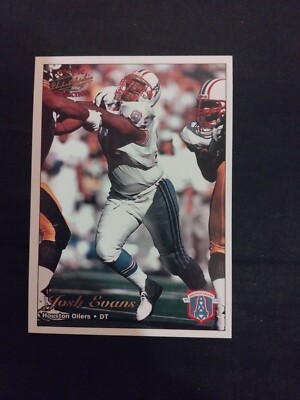 Josh Evans 1997 Pacific RC Houston Oilers #124