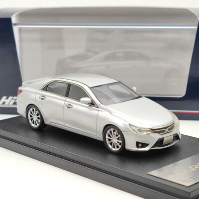 Hi-Story 1/43 2012 Toyota MARK X 350S Silver HS070SL Resin Model