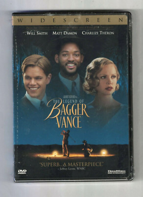 SEALED NEW DVD: THE LEGEND OF BAGGER VANCE, Will Smith Matt Damon Bonus Features