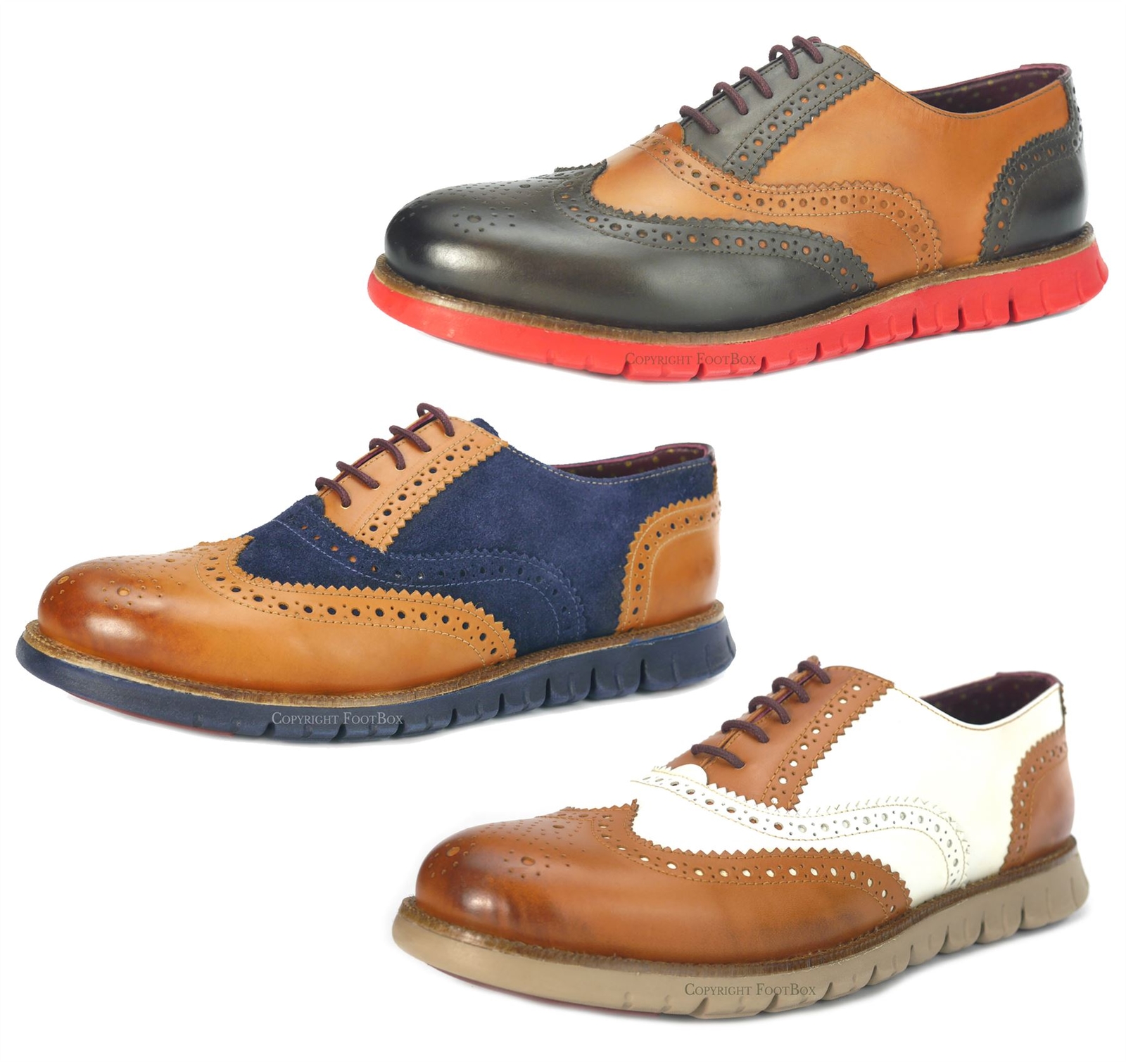 London Brogues Gatz Oxford Leather 