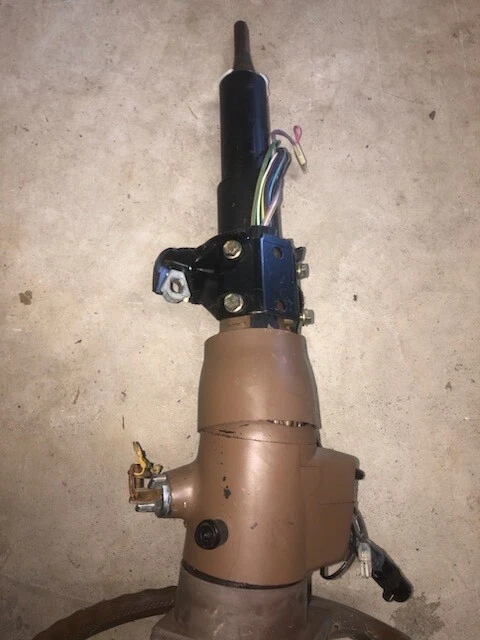 STEERING COLUMN 1985-88 CADILLAC CIMARRON FLOOR SHIFT AUTO WITH A KEY - Image 2 of 4