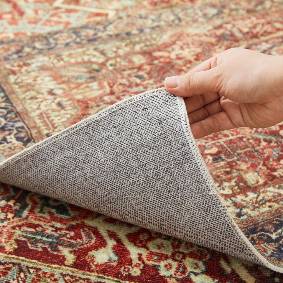 Extra Large Area Rug Non Slip Hallway Runner Traditional Carpet Rugs ...