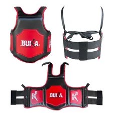BUKA Boxing Chest Protector Body Guard Martial Arts Sparring                    