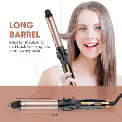 Hair Curling iron Short And Long Rotating Hair Curling Two-Temperature Control