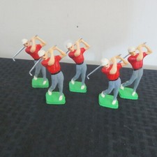 Wilton Chicago lot of 5 Golf Cake Topper figurines/Statues