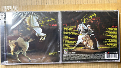 RARE CD  & Dvd No Longer Joan Sebastian En Vivo Bandido De Amores 25 Rosas