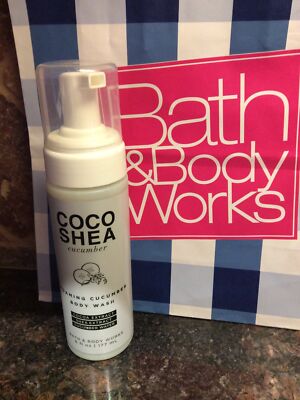 Bath & Body Works   COCO SHEA CUCUMBER FOAMING SHOWER WASH