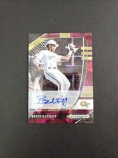 2020 Prizm Draft Picks Baron Radcliff /12 Burgundy Cracked Ice Auto #PDP146 SSP