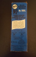 Watts 100xl Water Heater Pressure Relief Valve In Box Blue Ribbon Model Watts 100xl Water Heater Pressure Relief Valve In Box Blue Ribbon Model
