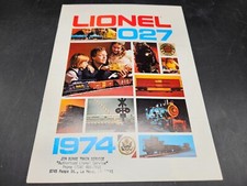 1974 LIONEL "027" CATALOG Toy Train Accessory Book