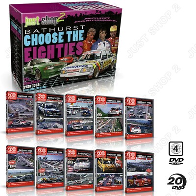 Bathurst The Great Race 1980 - 1989 : Mount Panorama Complete Races ...