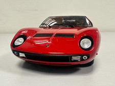 Kyosho Lamborghini Miura 1971 Rouge-Or  1/18 KS08314R 0226 4