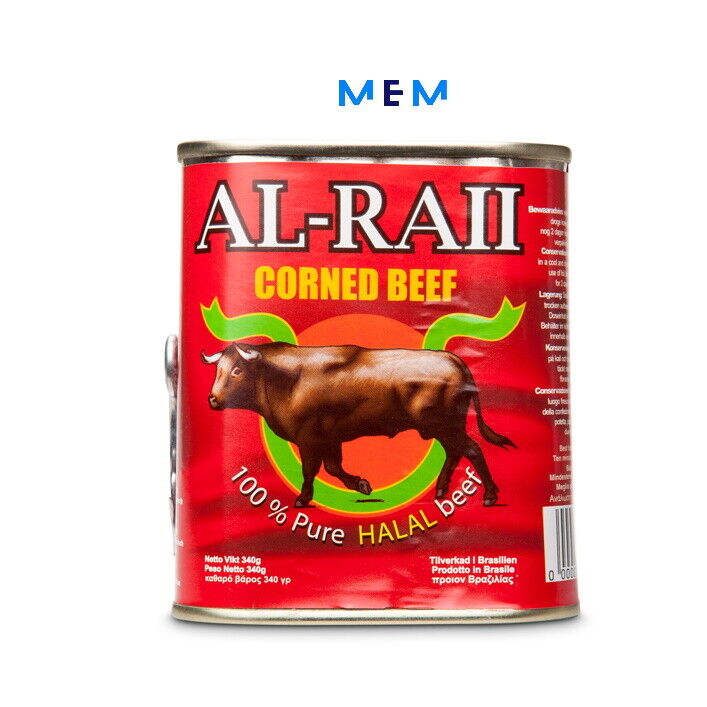 Halal corned beef Wholesale 340 al gr Free Shipping New maspeth