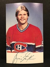 Brian Engblom Montreal Canadiens Vintage Postcard Hockey NHL Card VERY RARE!