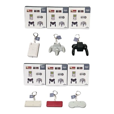 限定　NINTENDOmuseum 1983-1999 コレクション 6個セット Nintendo Museum Game Hardware keychain collection 1983-1999