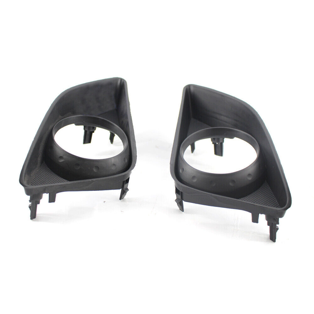 1Pair Front Fog Light Lamp Bezels Grille Cover Fit For Toyota Corolla 07-2010