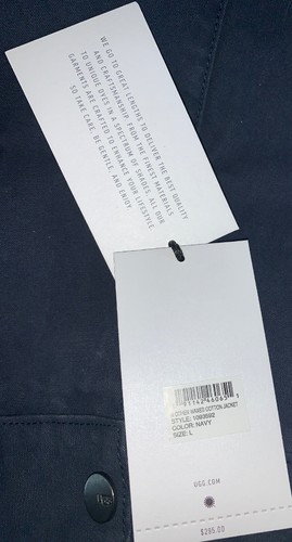 UGG Men's Cohen Waxed Cotton Jacket Size $295 - Picture 4 of 8