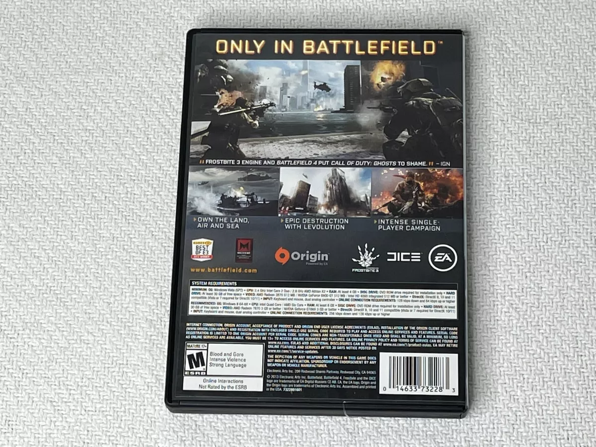 Battlefield 4 - PS4 (S) - Buy in Easy Games & Hobbies