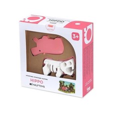 HALF SAFARI: Hippo Magnetic Half Toy 3+