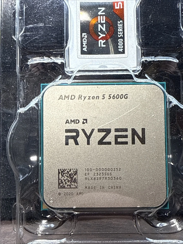 AMD Ryzen Processor * 5 5600G * 4000 Series * New * In Hand - Image 2 of 3