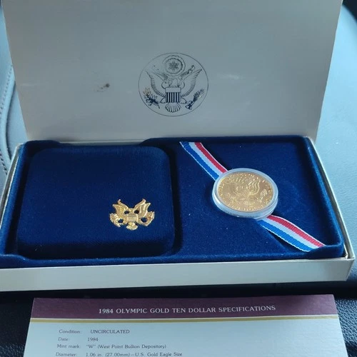 1984 Olympic Commemorative — photo from the most recent tracked eBay sale