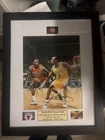 Signed Plque By Two Basketball GOAT's MICHAEL JORDAN & KOBE BRYANT COA On Back!