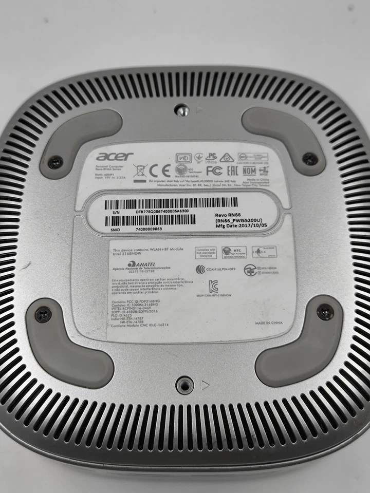 Acer Revo RN66 (ARNP1) Mini-PC - Für Ersatzteile, Ohne RAM/Speicher - Bild 4 von 4