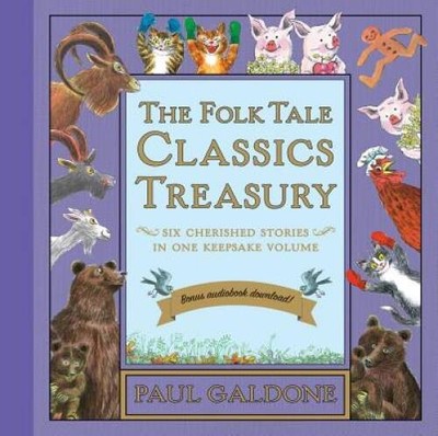 The Folk Tale Classics Treasury with downloadable audio - Hardcover - GOOD