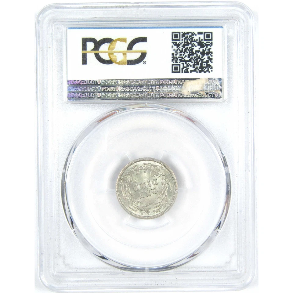 1907 Barber Dime MS 63 PCGS CAC Silver 10c Coin SKU:I15290 - Image 2 of 4