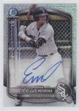 2025 Bowman Chrome Prospect Mega Box Auto Eduardo Herrera #BMA-EH Auto 1r1l