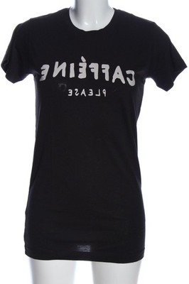 RAD. Print-Shirt Damen Shirt Gr. DE 36 schwarz-weiß Casual-Look