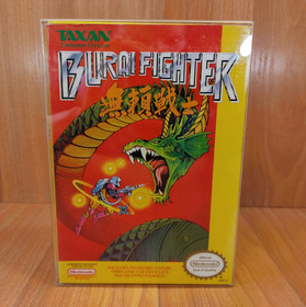 Nr MINTY BOX CIB Burai Fighter complete in nes Collector lot VERY CLEAN NICE A+