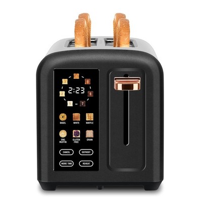 Toaster 2 Slice with Touch Screen, Faster Heating Speed, 7 Shade Setting, 6 B...