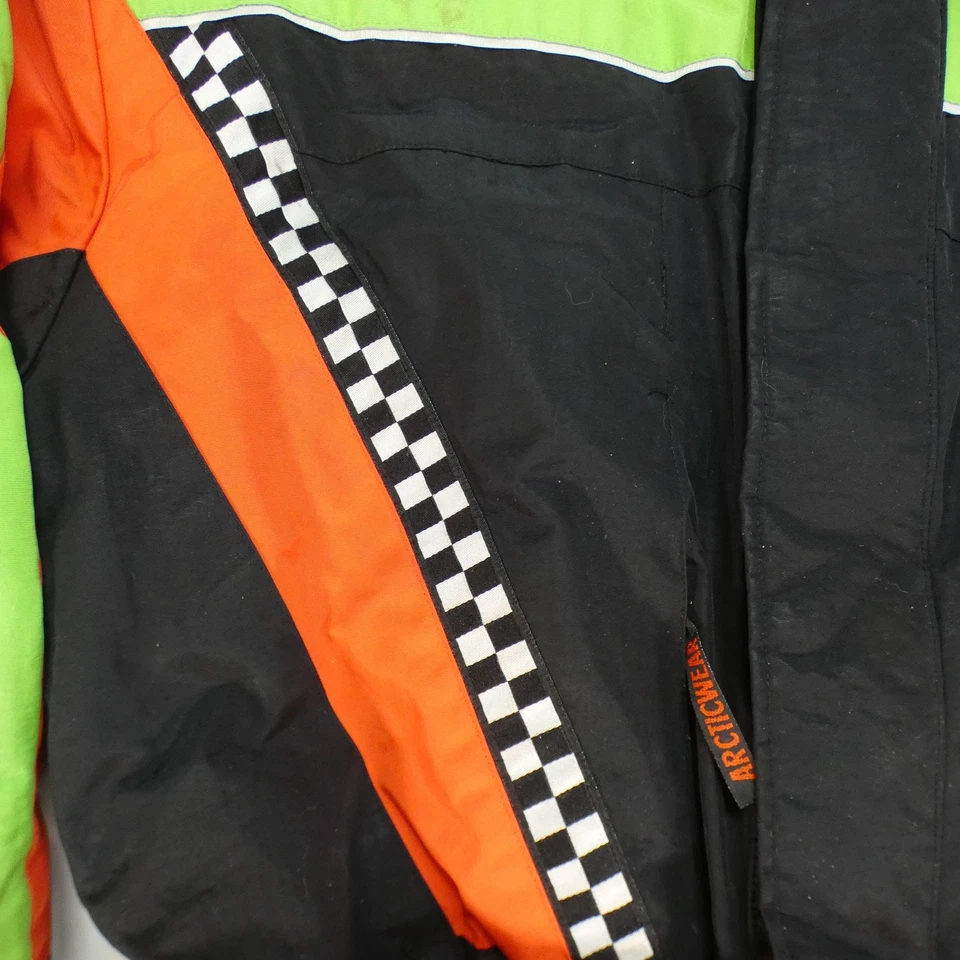 Chaqueta De Colección Arctic Cat Para Hombres Ropa Ártica Mediana Thinsulate Moto de Nieve Años 90 Retro Foto 4 de 4