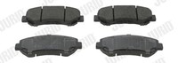 Jurid 573379J Bremsbelagsatz, Scheibenbremse For Nissan Suzuki