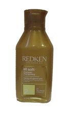 Redken All Soft Shampoo for Dry Brittle Hair pH Balanced 10.1 oz (Dented)