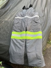 Refrigi Wear 7250R Insulated Bib Overalls Mens 2XL Gray High Visibility Safety